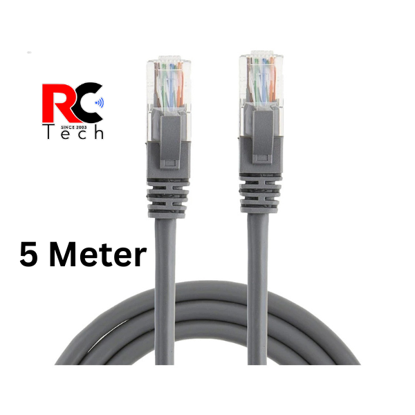 Ethernet Lan Cable Cat-6 UTP Patch 5M
